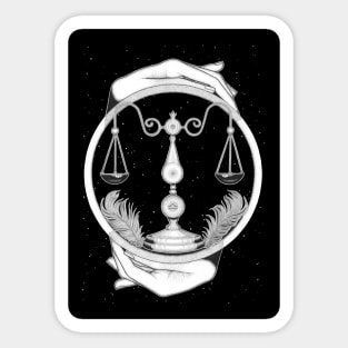 Zodiac: Libra Sticker